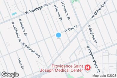 Map image of the property - 147 N Florence St