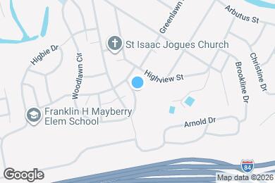 Map image of the property - 244 Woodlawn Cir