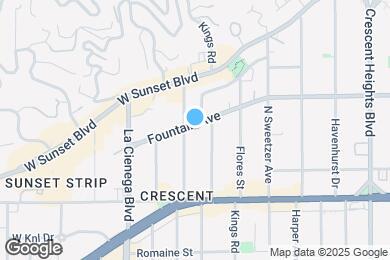 Map image of the property - 8418 Fountain Ave