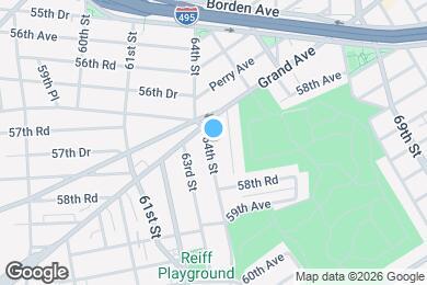 Map image of the property - 3.5BR 2BA Massive Townhouse w/ Sunroom & Optional Private Parking In Maspeth