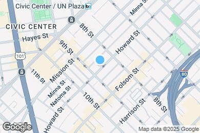 Map image of the property - 1288 Howard St
