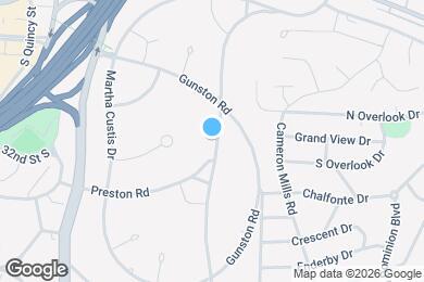 Map image of the property - 3500 Valley Dr
