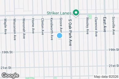 Map image of the property - 1820 Grove Ave