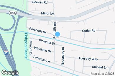 Map image of the property - 3602 Pinecroft dr