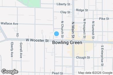 Map image of the property - 222 W Wooster St