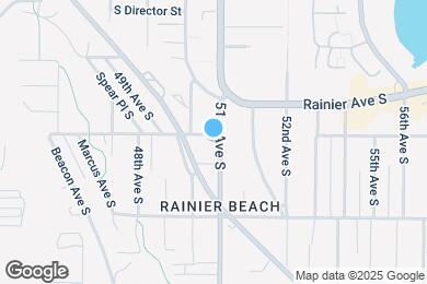 Map image of the property - 5025 S Fletcher St
