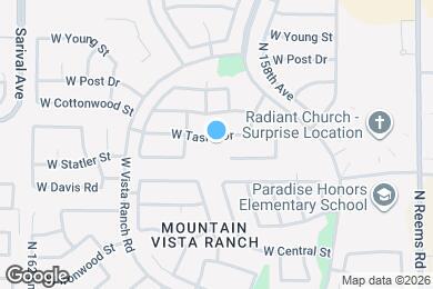 Map image of the property - 15911 W Tasha Dr
