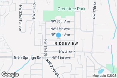 Map image of the property - 3304 NW 20th St