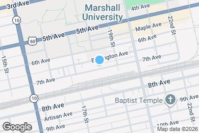 Map image of the property - 1810 7th Ave