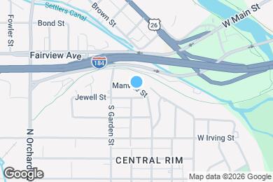 Map image of the property - 4417 W Rim St