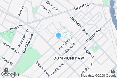 Map image of the property - 215 Woodward St