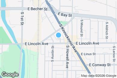 Map image of the property - 2235 S Robinson Ave