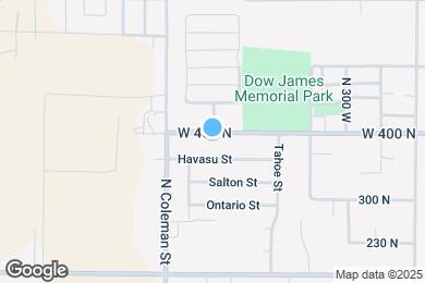 Map image of the property - 521 W 400 N