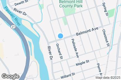 Map image of the property - 34 Belmont Ave
