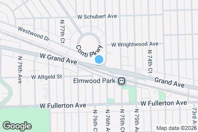 Map image of the property - 7610 W Grand Ave