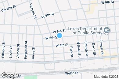 Map image of the property - 909 W 5th St