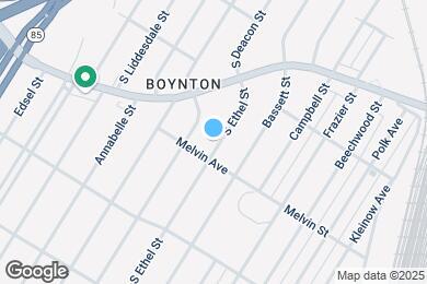 Map image of the property - 1740 S Ethel St