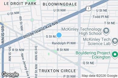 Map image of the property - 1741 1st St NW