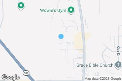 Map image of the property - 1606 Pecan Cir