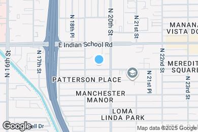 Map image of the property - 1920 E Fairmount Ave