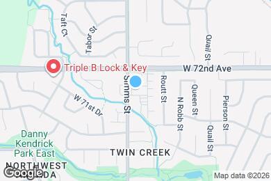 Map image of the property - 7120 Simms St