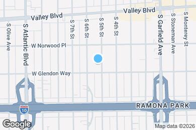 Map image of the property - 1701 S 5th St