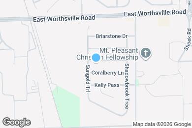 Map image of the property - 817 Blue Ash Trail