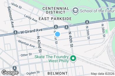 Map image of the property - 1107 N 41st St