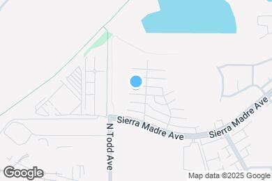 Map image of the property - 1170 W Calle de la Luna