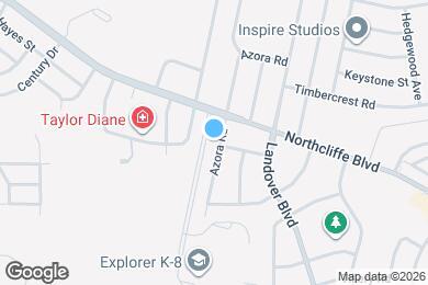 Map image of the property - 4353 Azora Rd