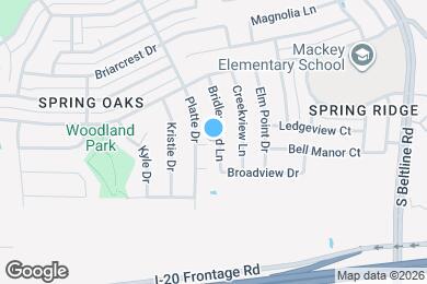 Map image of the property - 4713 Bridlewood Ln