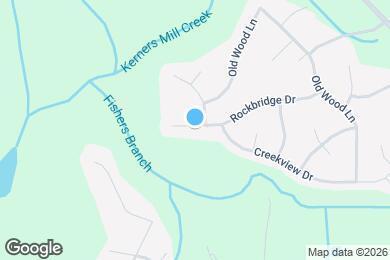 Map image of the property - 532 Rockbridge Dr