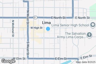 Map image of the property - Town Square Senior Apartments - 62+ or HUD