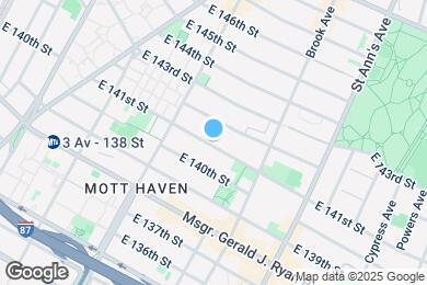 Map image of the property - 443 E 141st St