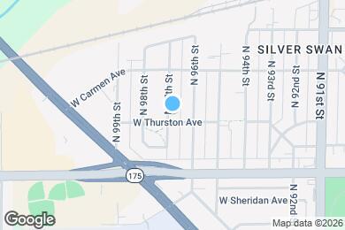 Map image of the property - 5710 N 97th St