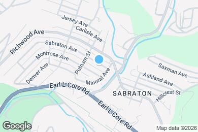 Map image of the property - 1356 Sabraton Ave