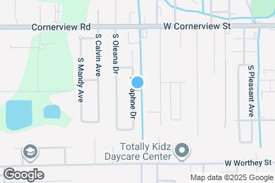 Map image of the property - 508 S Daphne Dr