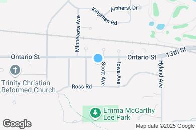 Map image of the property - 1217 Scott Ave