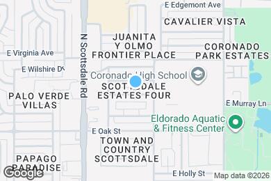 Map image of the property - 7314 E Sheridan St