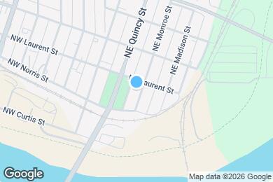 Map image of the property - 835 NE Monroe St