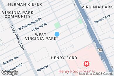 Map image of the property - 1400 Seward Ave