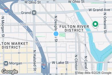 Map image of the property - 363 N Desplaines St