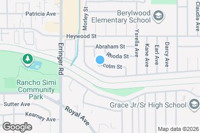 Map image of the property - 2058 Malcolm St