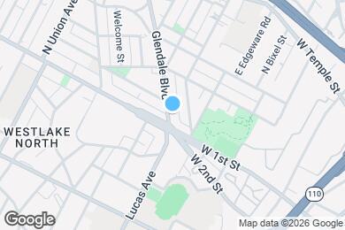 Map image of the property - Glendale Flats