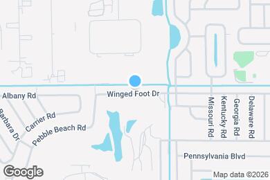 Map image of the property - 7613 Winged Foot Dr