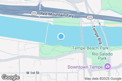 Map image of the property - 701 W Rio Salado Pkwy