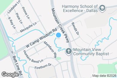 Map image of the property - 8410 W Camp Wisdom Rd