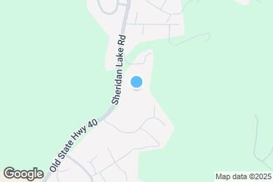 Map image of the property - 3600 Sheridan Lake Rd