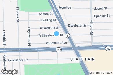 Map image of the property - 253 W Chesterfield St