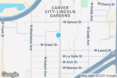 Map image of the property - 1610 N Lois Ave